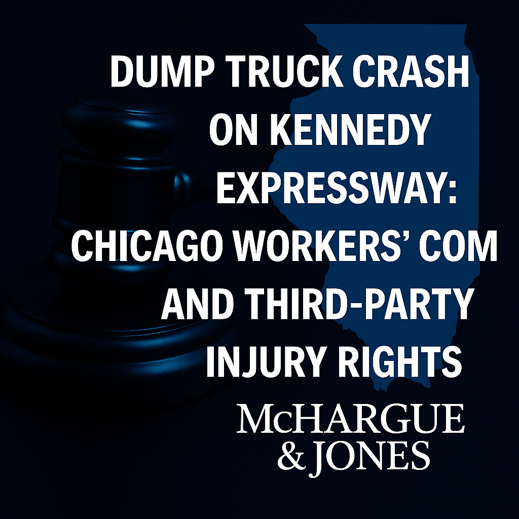 Dump Truck Crash on Kennedy Expressway: Chicago Workers’ Comp and Third-Party Injury Rights
