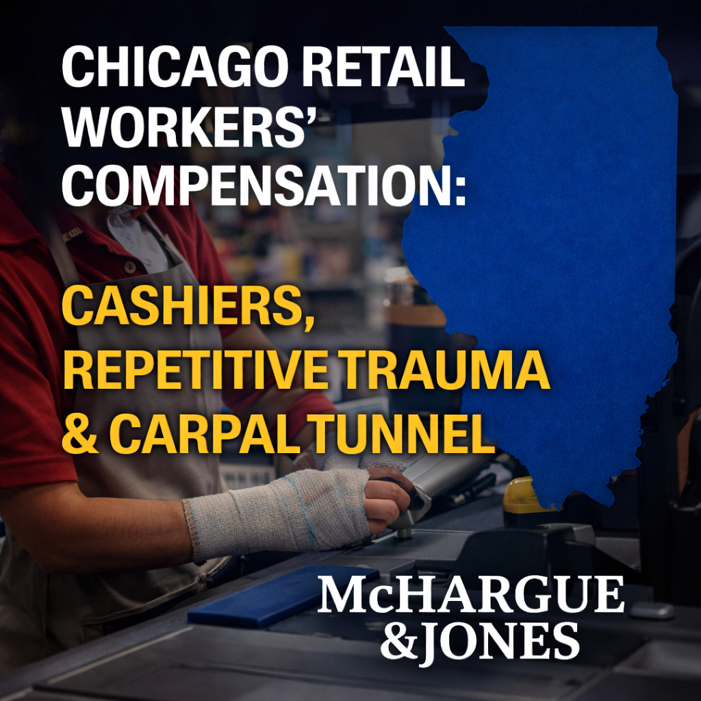 Chicago Retail Workers’ Compensation: Cashiers, Repetitive Trauma & Carpal Tunnel