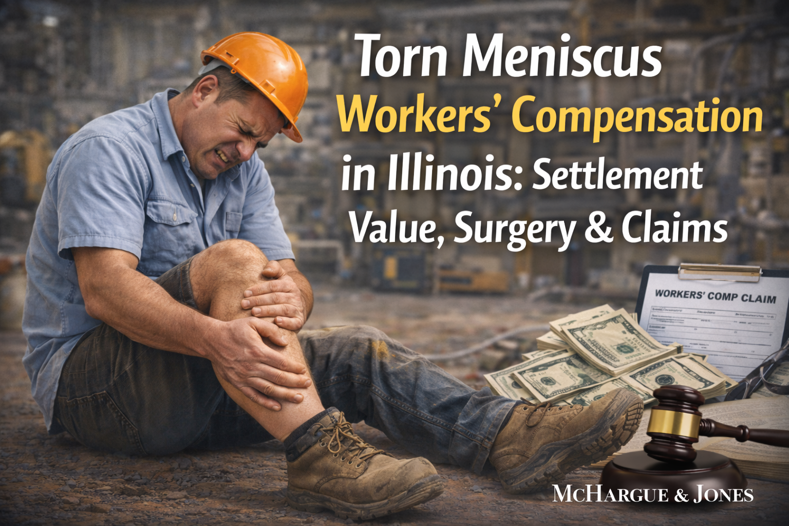 Torn Meniscus Workers’ Compensation in Illinois: Settlement Value and Benefits