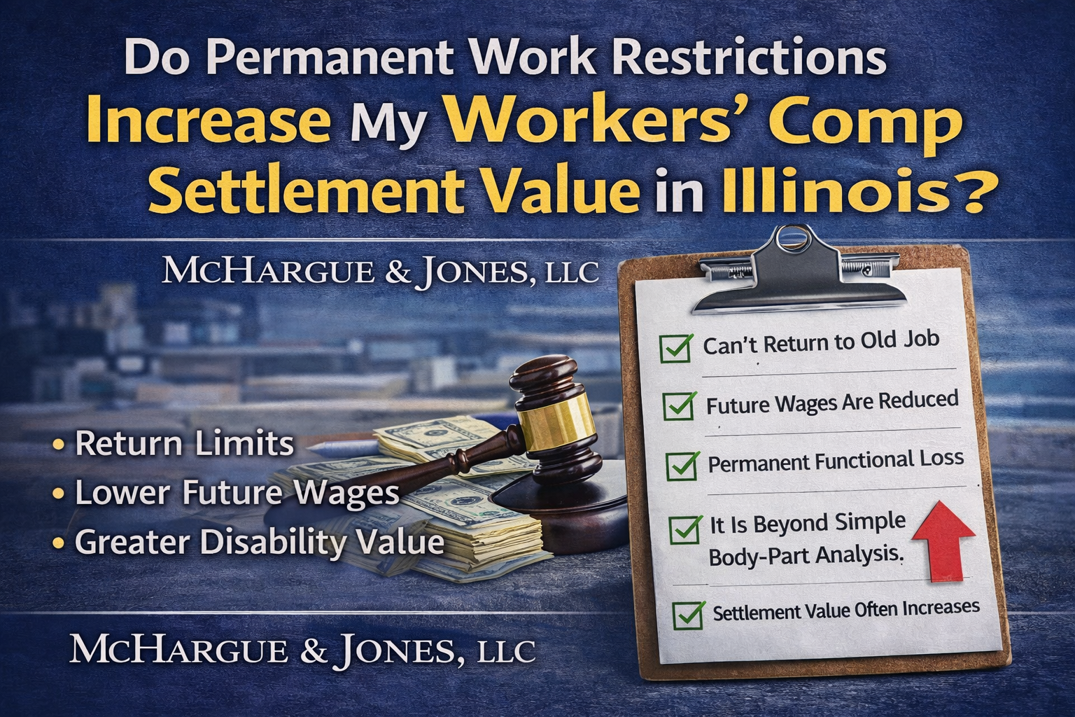 What If My Job Cannot Accommodate My Temporary Work Restrictions in Illinois Workers’ Comp?