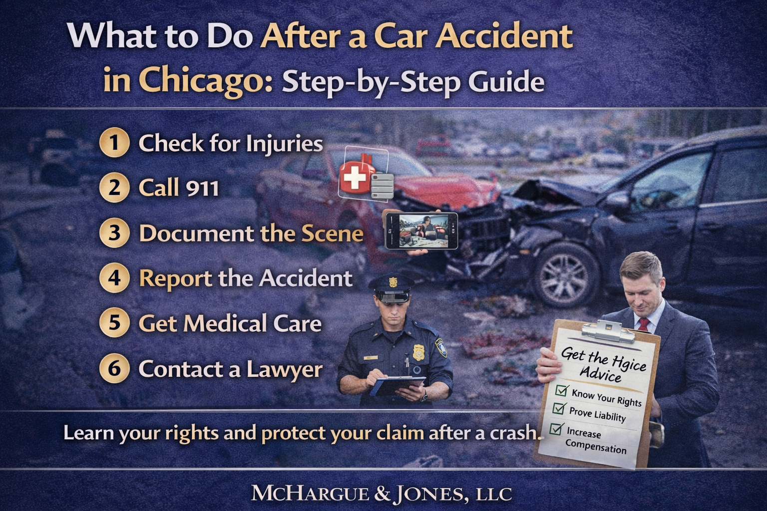 What to Do After a Car Accident in Chicago (Step-by-Step Guide)