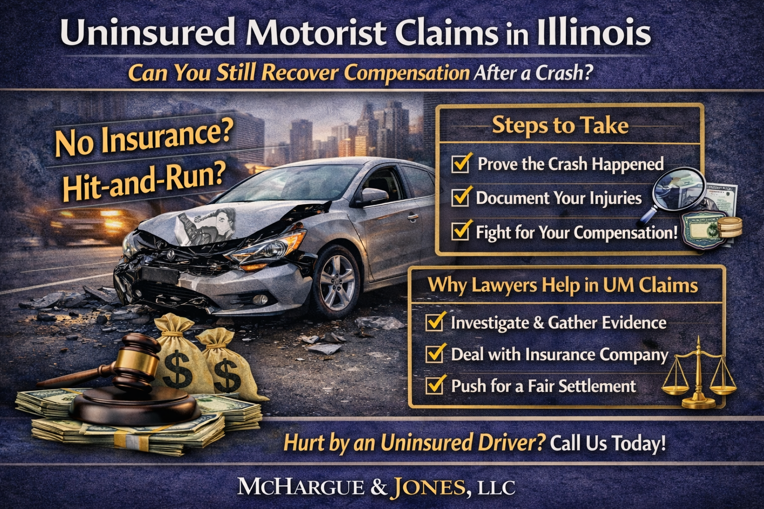 What Happens If the Other Driver Had No Insurance in Illinois?