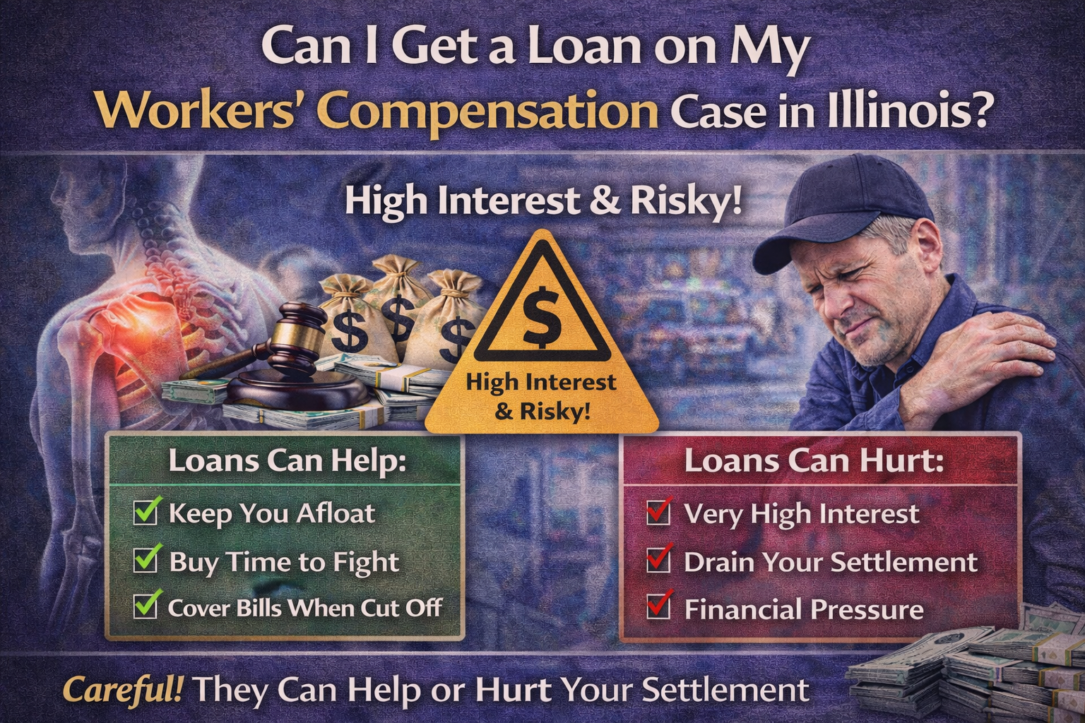 Can I Get a Loan on My Workers’ Compensation Case in Illinois?