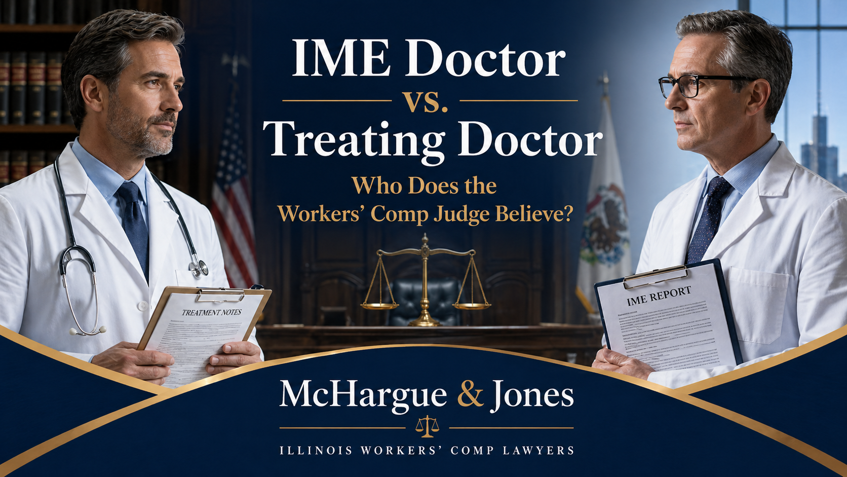 IME Doctor vs. Treating Doctor: Who Does Workers’ Comp Believe?