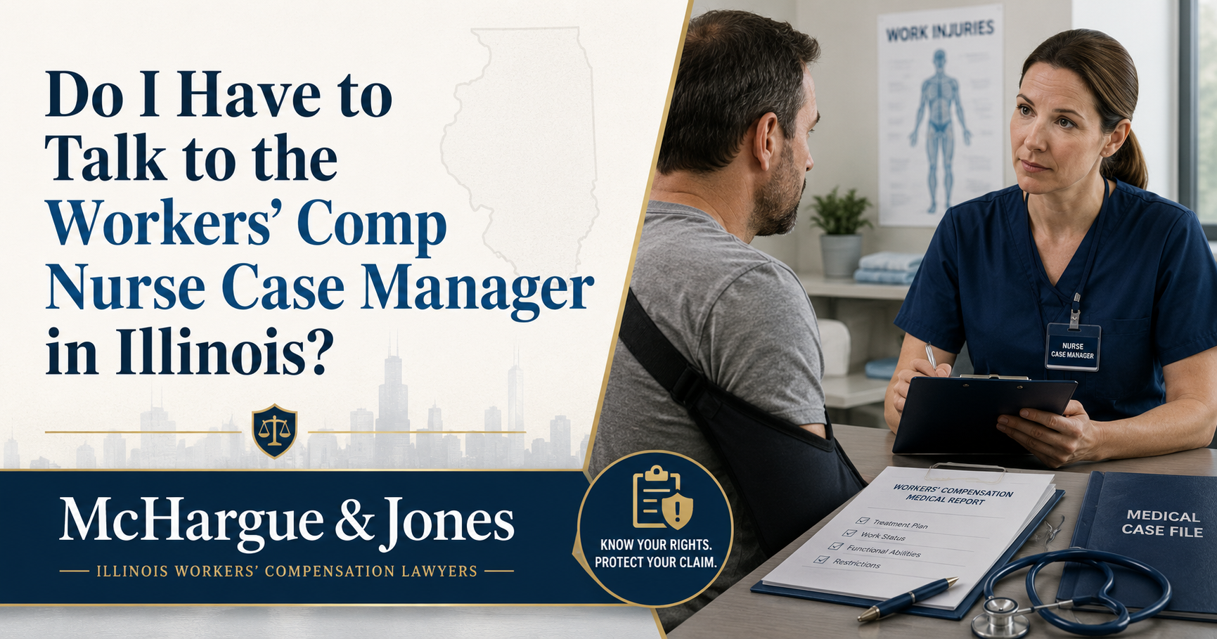 Do I Have to Talk to a Workers’ Comp Nurse in Illinois?
