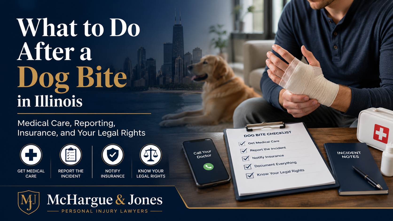 What to Do After a Dog Bite in Illinois | Step-by-Step Guide