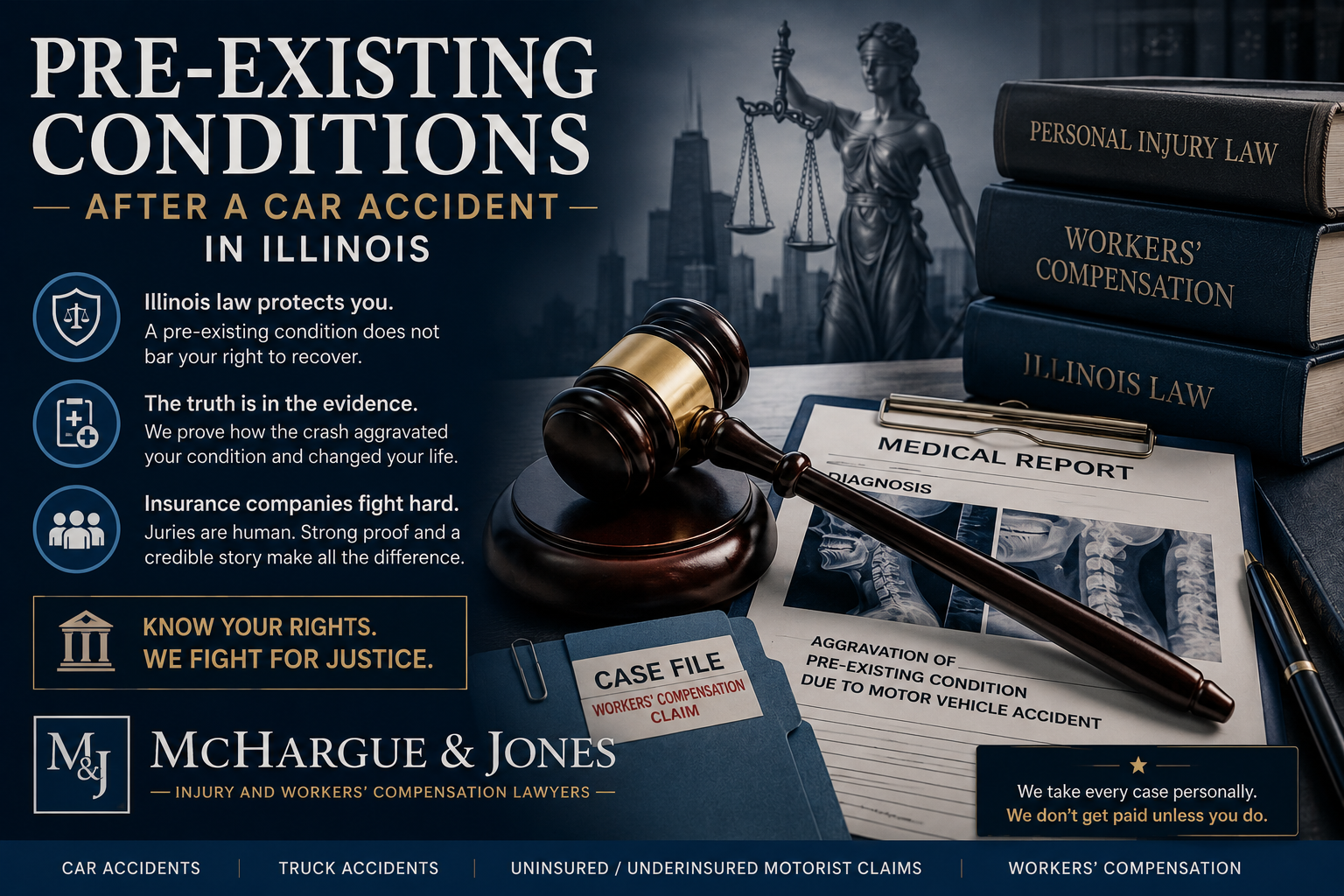 How Pre-Existing Conditions Impact Your Car Accident Claim in Illinois