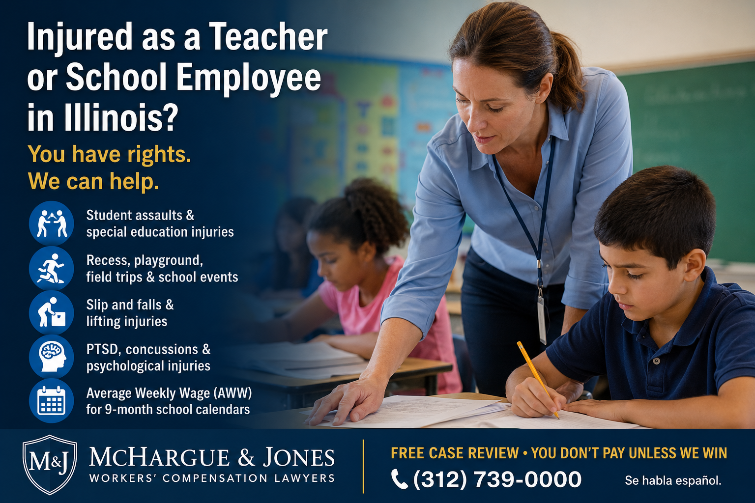 Illinois Workers’ Compensation for Teachers and School Employees