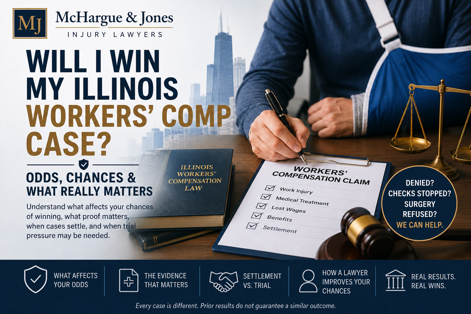Will I Win My Illinois Workers’ Comp Case? Odds, Chances & What Matters